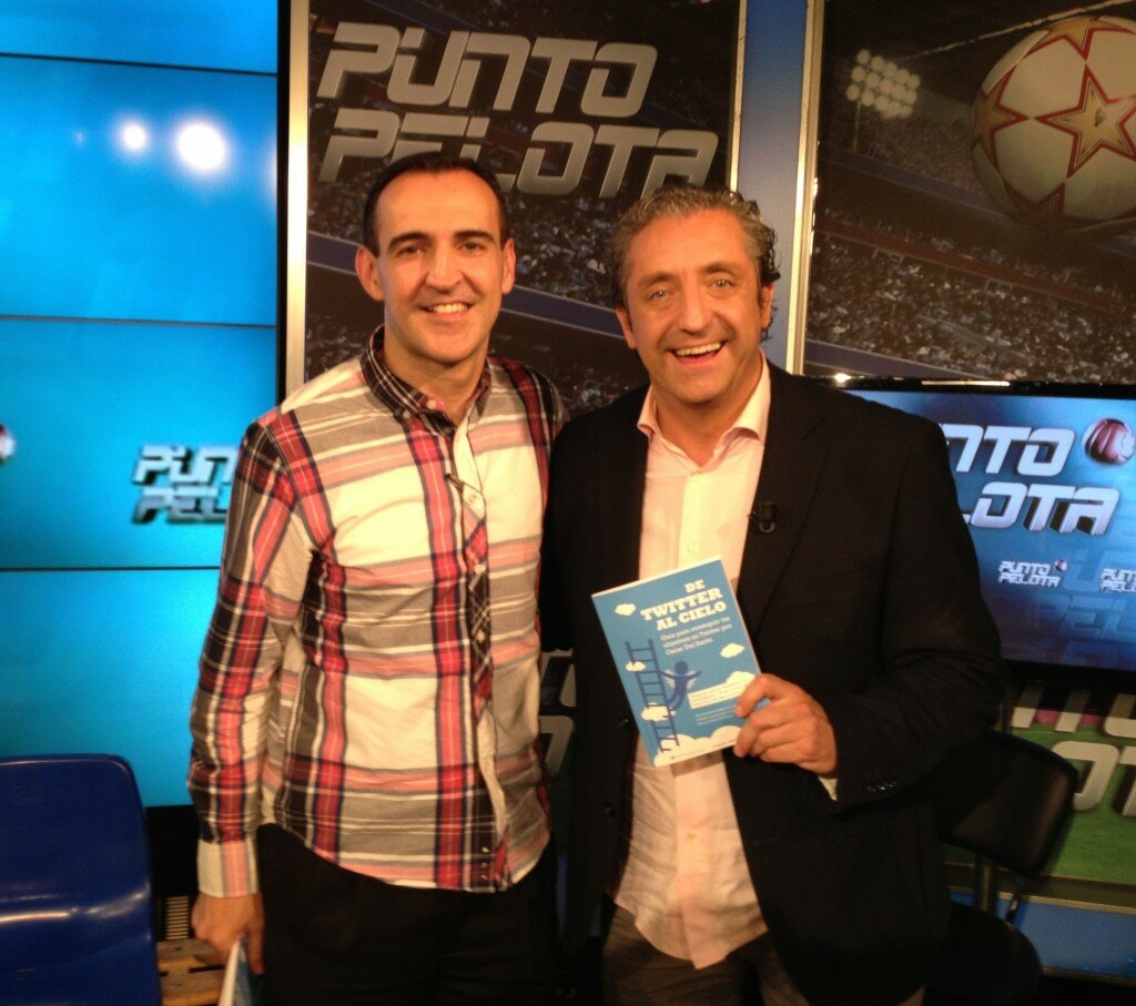 Con Josep Pedrerol en Punto Pelota