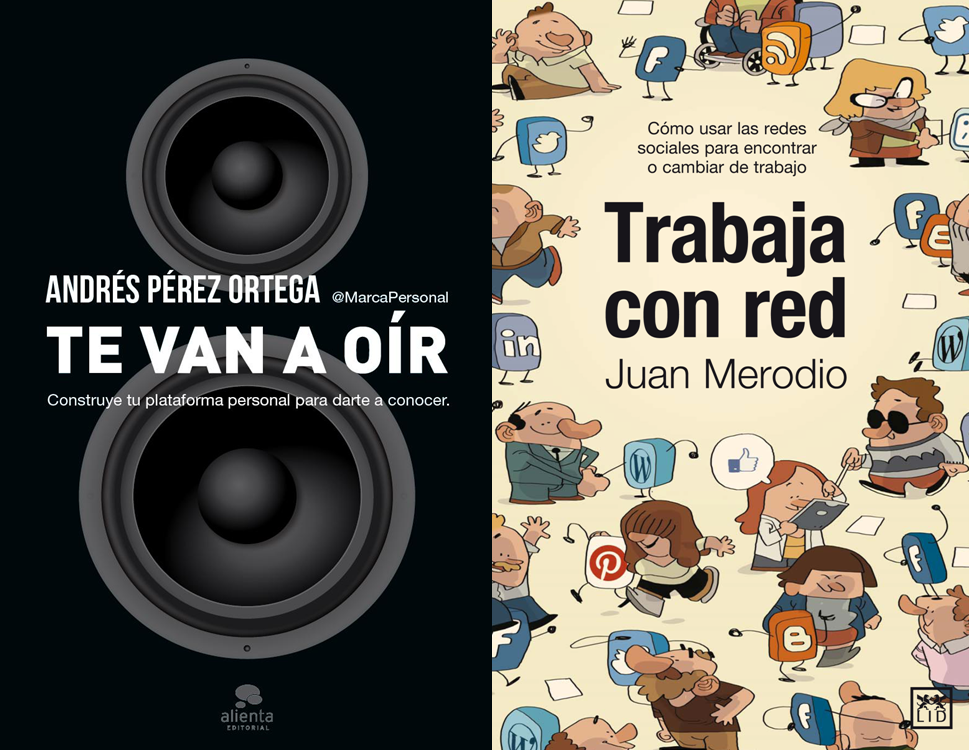 Portadas de 'Te van a oír' y 'Trabaja con red'