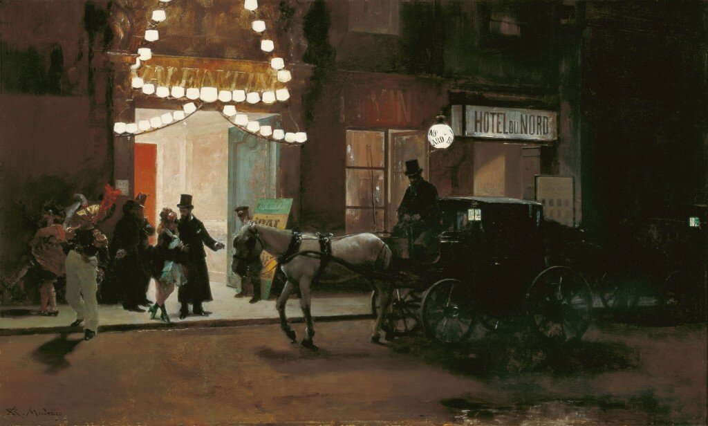 Celebrando lo nuestro: cuadro de Raimundo Madrazo en el museo Carmen Thyssen de Málaga